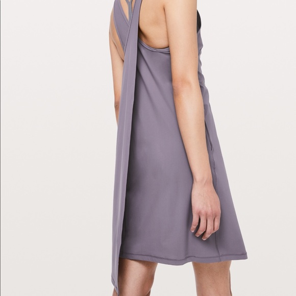 New LULULEMON Early Morning Dress GRHP Purple 6 - Picture 3 of 5